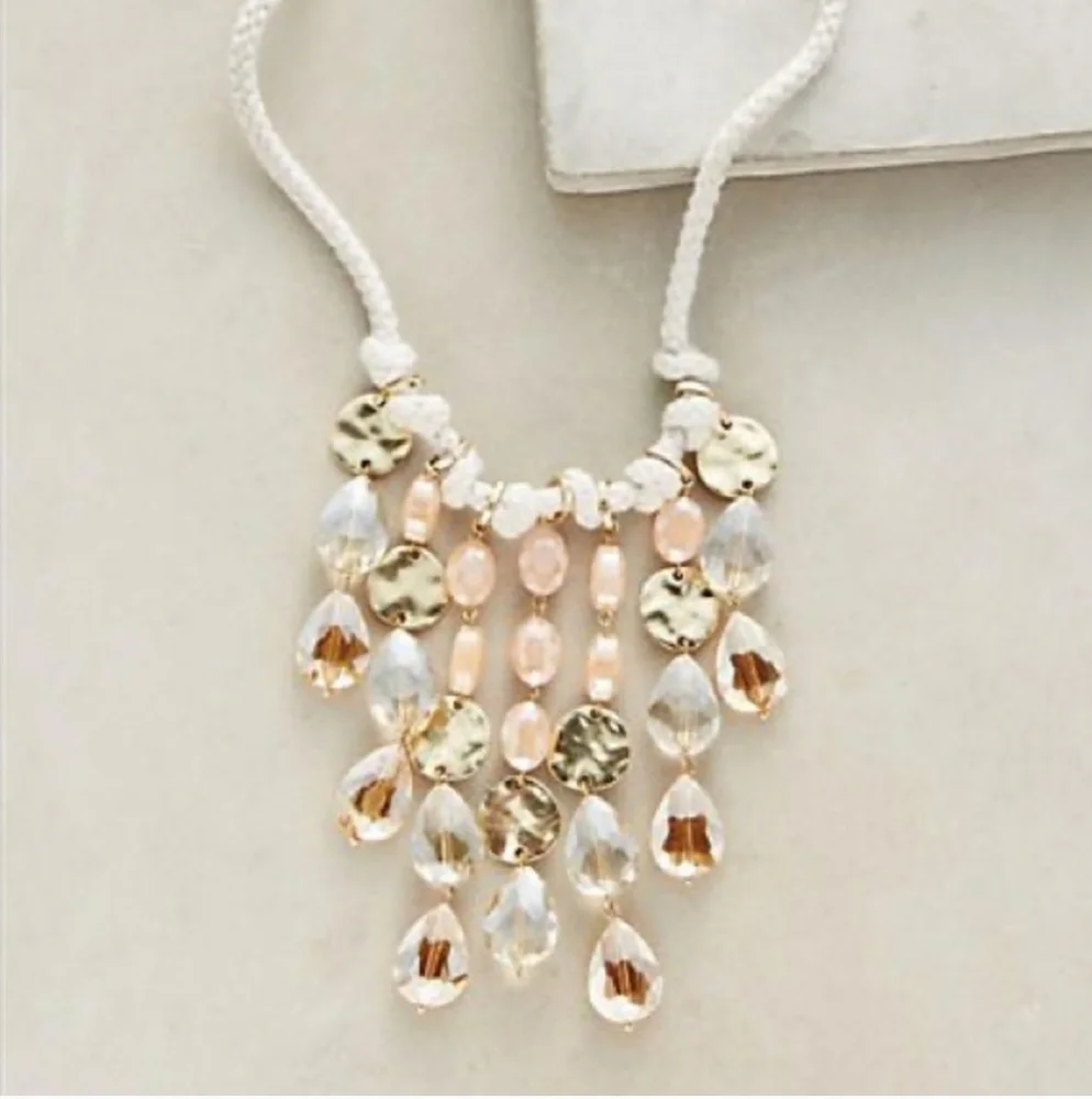 Anthropologie Rochaix Fringe necklace - Picture 1 of 5